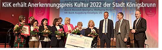 00_KliK_Anerkennungspreis_header Anerkennungspreis Kultur 2022
